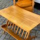 Trio of Knoll Lounge Chairs with Magazine Table.