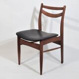 Scandinavian chairs, teak, 1960