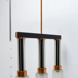 Luminaire tchécoslovaque, brutalisme, années 1970