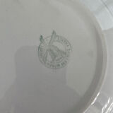 Set of 11 hollow plates Orchies Moulin des loups