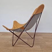 Vintage midcentury BKF Hardoy butterfly chair, 1970s