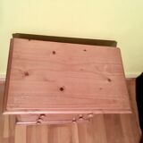 Pine bedside