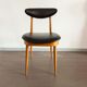 Paire de chaises  Baumann modèle "pégase"