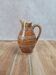 Small vintage stoneware jug with dotted decoration – rustic spirit