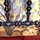 Chaise Prie Dieu Napoléon III bois noir velours rouge 1900