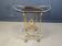 Vintage Italian brass bar cart, 1970s