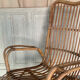 Rattan armchair