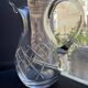 A cut crystal pitcher – Cristalleries Royales de Champagne