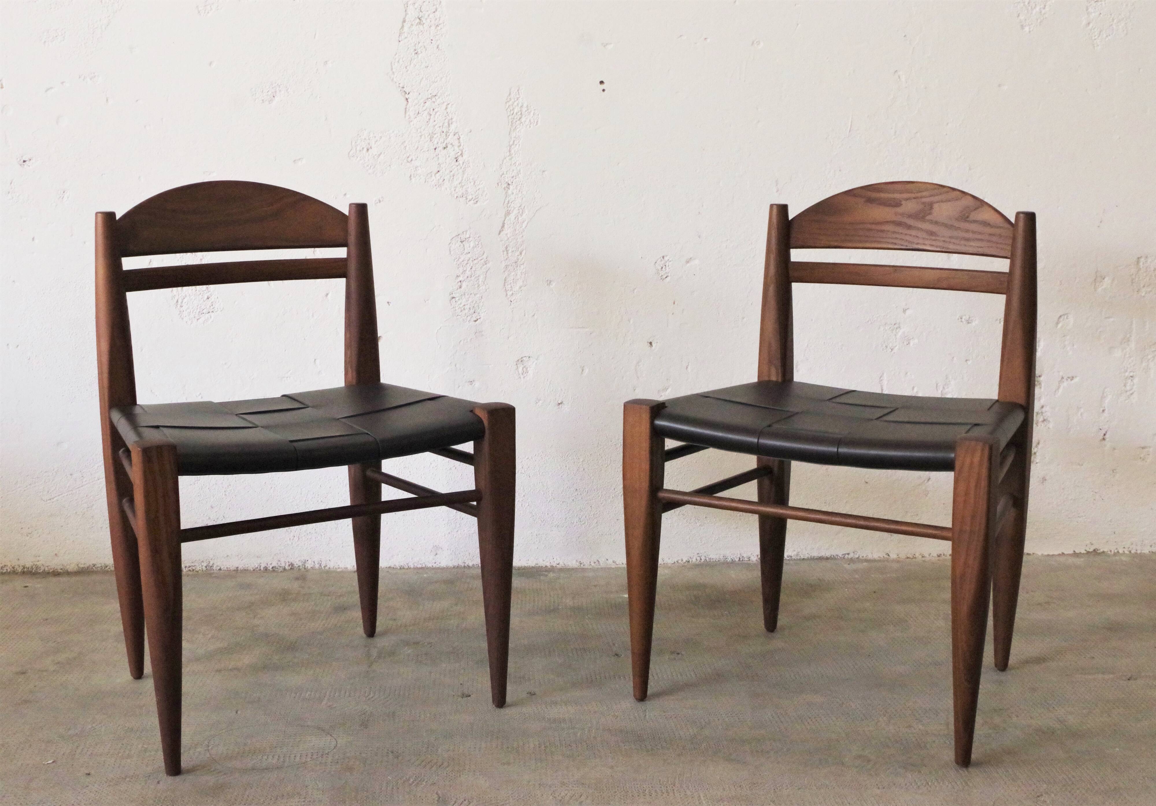 Biliani Dining Room Chairs, 1900s, Set of 2