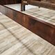 Pair of Art Decò single beds in mahogany and pink maple, 1940