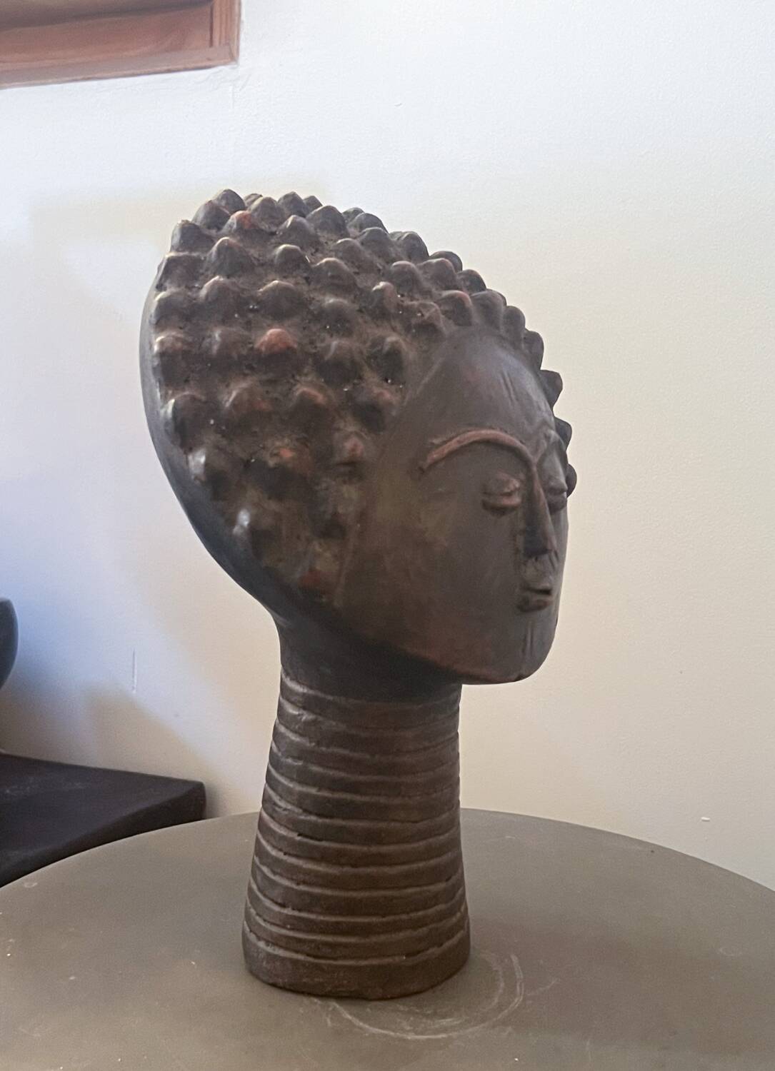 Ashanti terracotta head (Ghana)