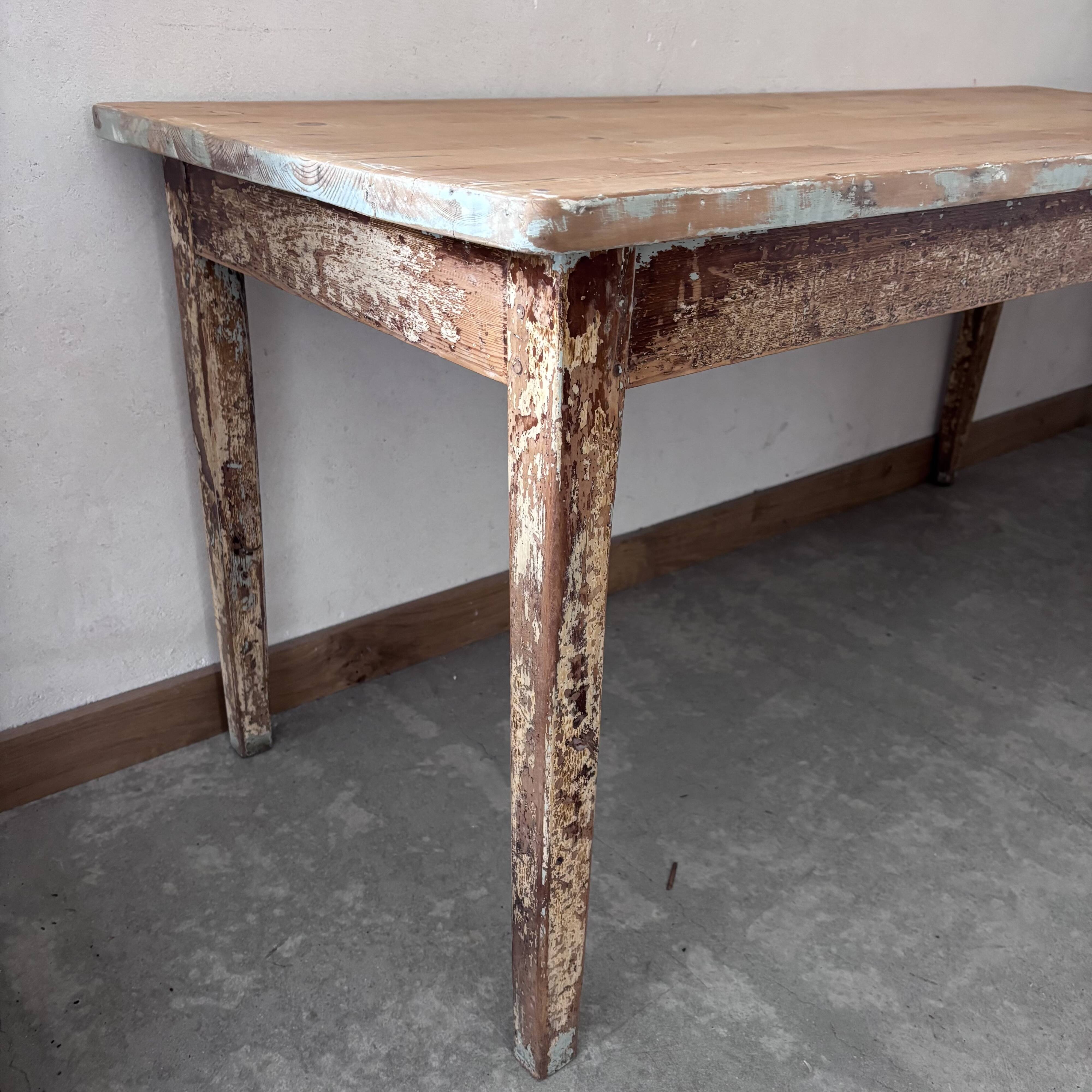 wooden table