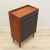 Commode en teck, design danois, années 1970, production : Danemark