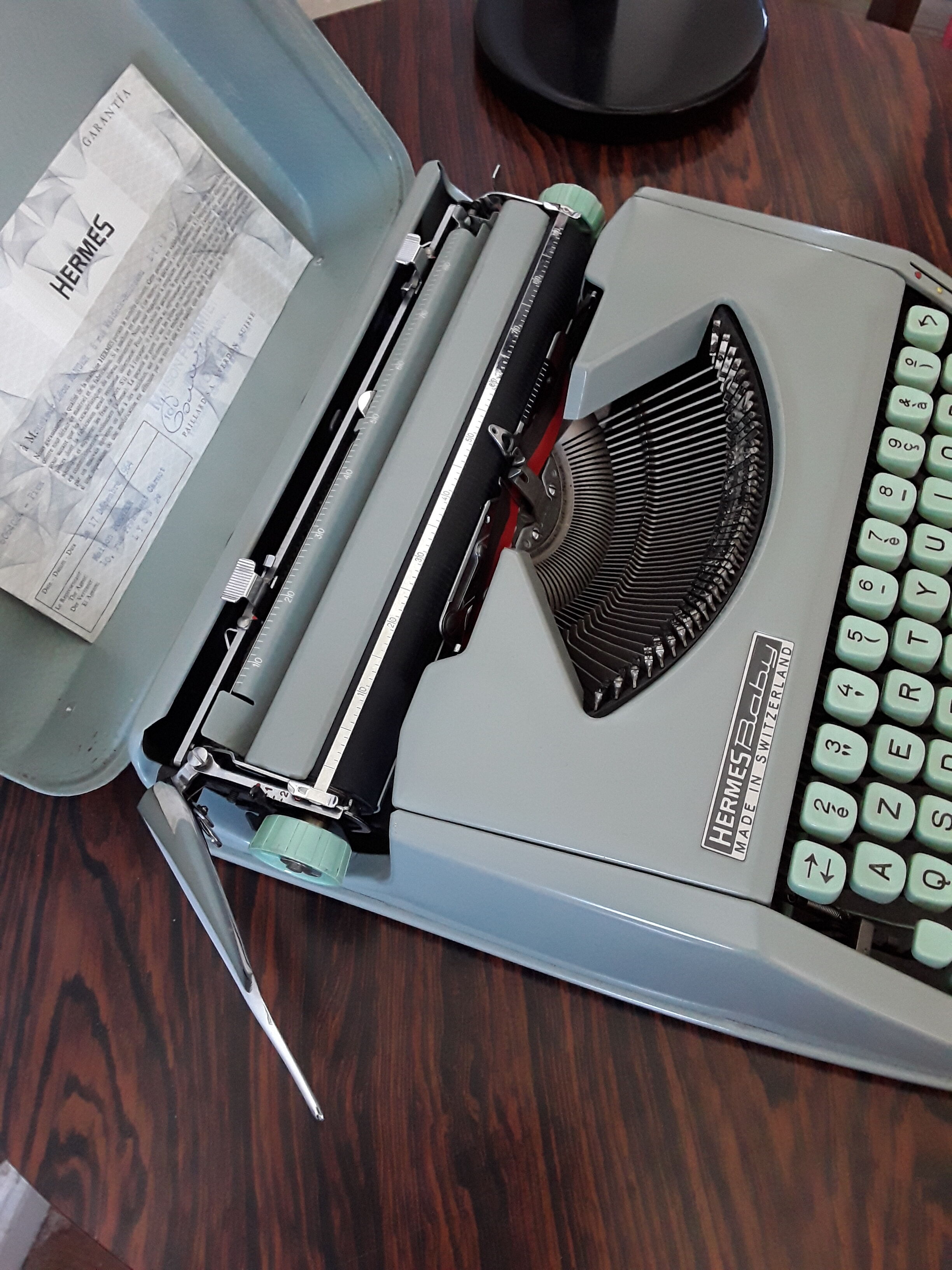 Hermes Baby typewriter