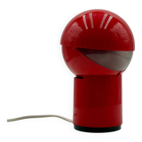 Space Age Lamp 'Sfera Notte' Gagiplast, Vibrant Red, 1970s