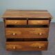 Antique oak chest of drawers with 4 drawers