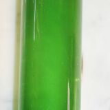 Green glass bottle