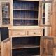 Antique two-body sideboard