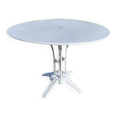 Table de jardin en fonte plateau fer