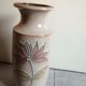 Large vase in fatty lava signed SCHEURICH