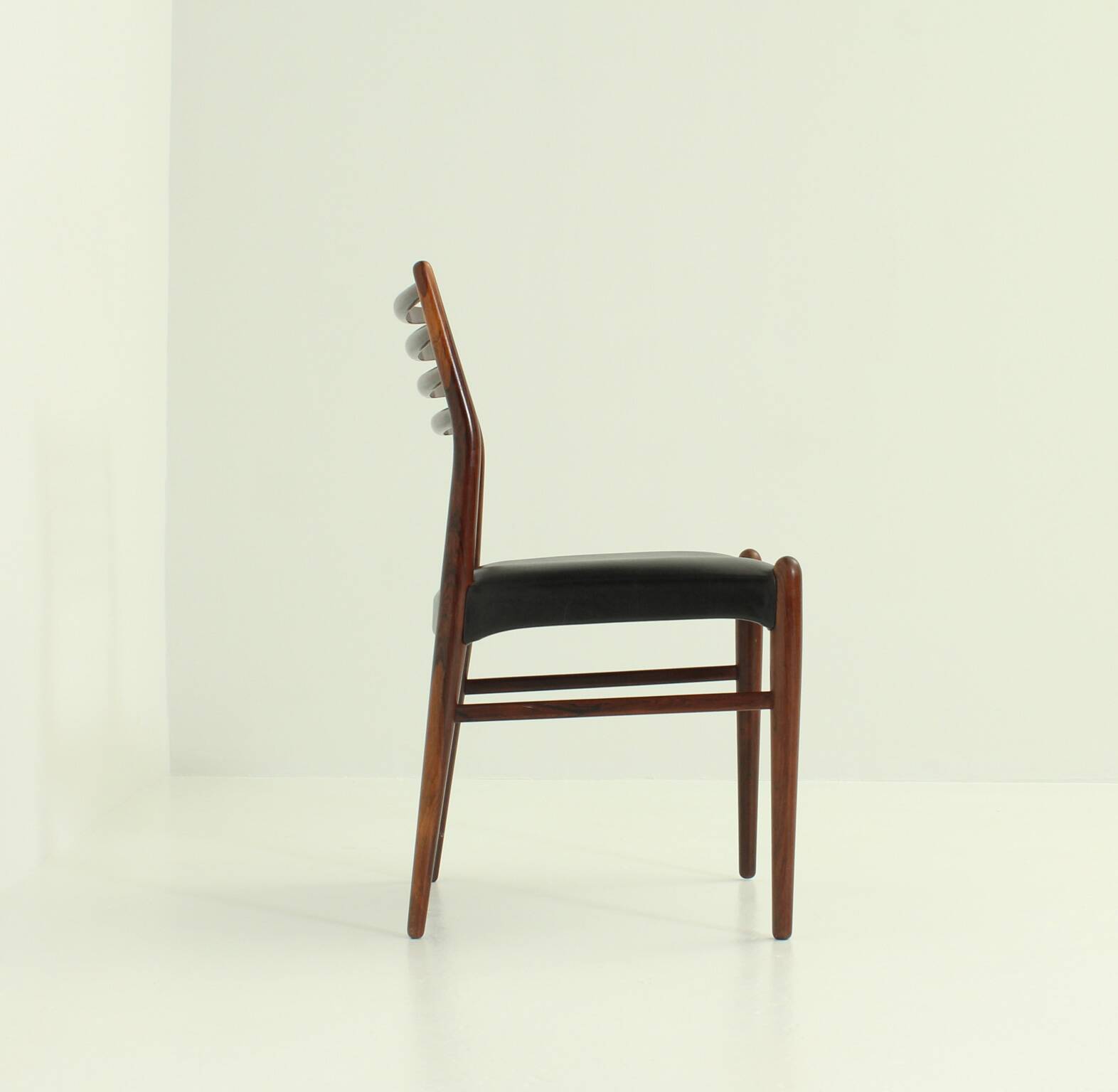 Dining chair in rosewood by Johannes Andersen, Denmark