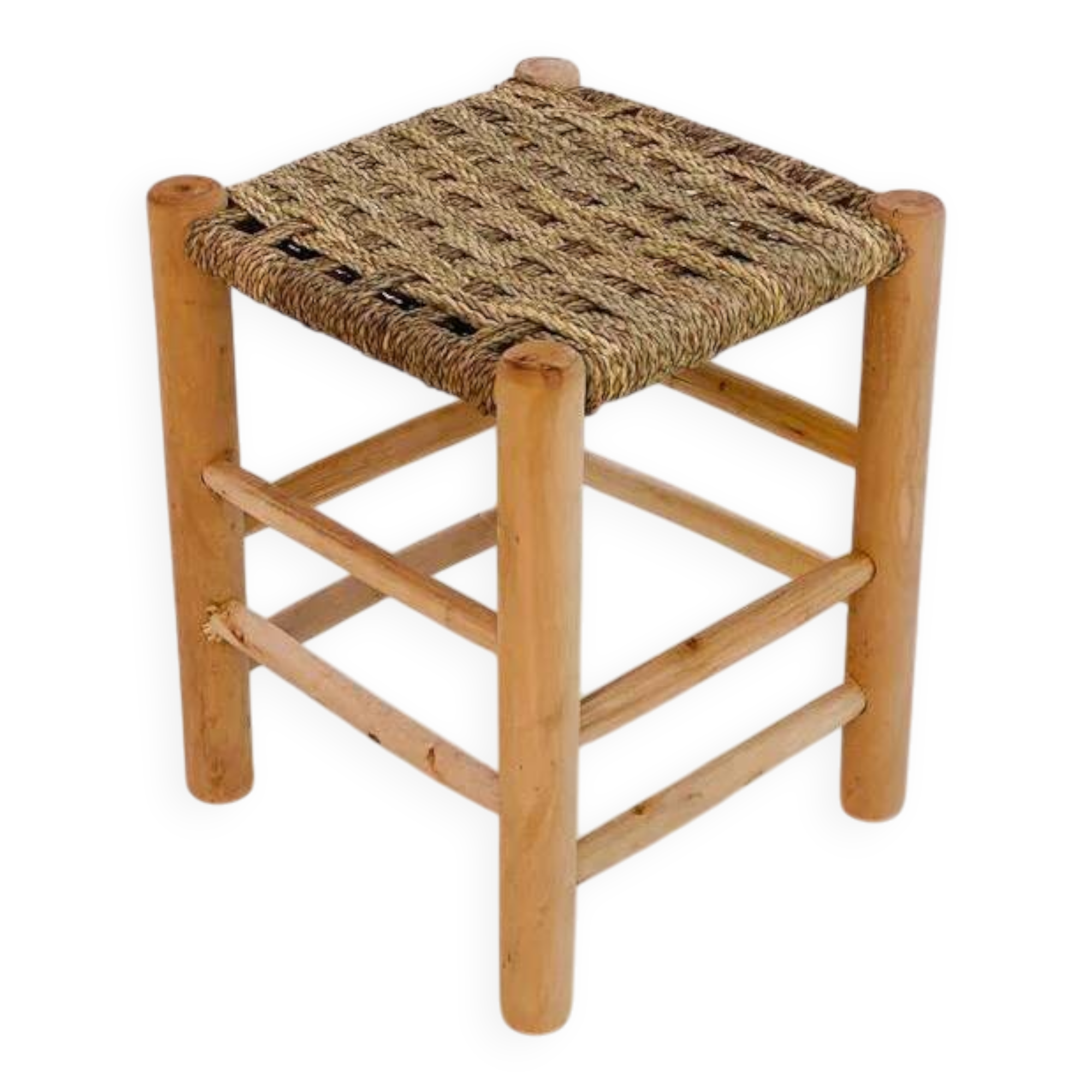 tabouret de bas vintage maroccan