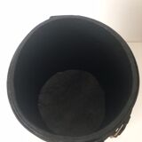1950 leather paper basket