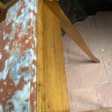 Art Deco dressing table in solid oak