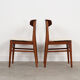 Set of two teak chairs, Danish design, 1960s, production: Denmark