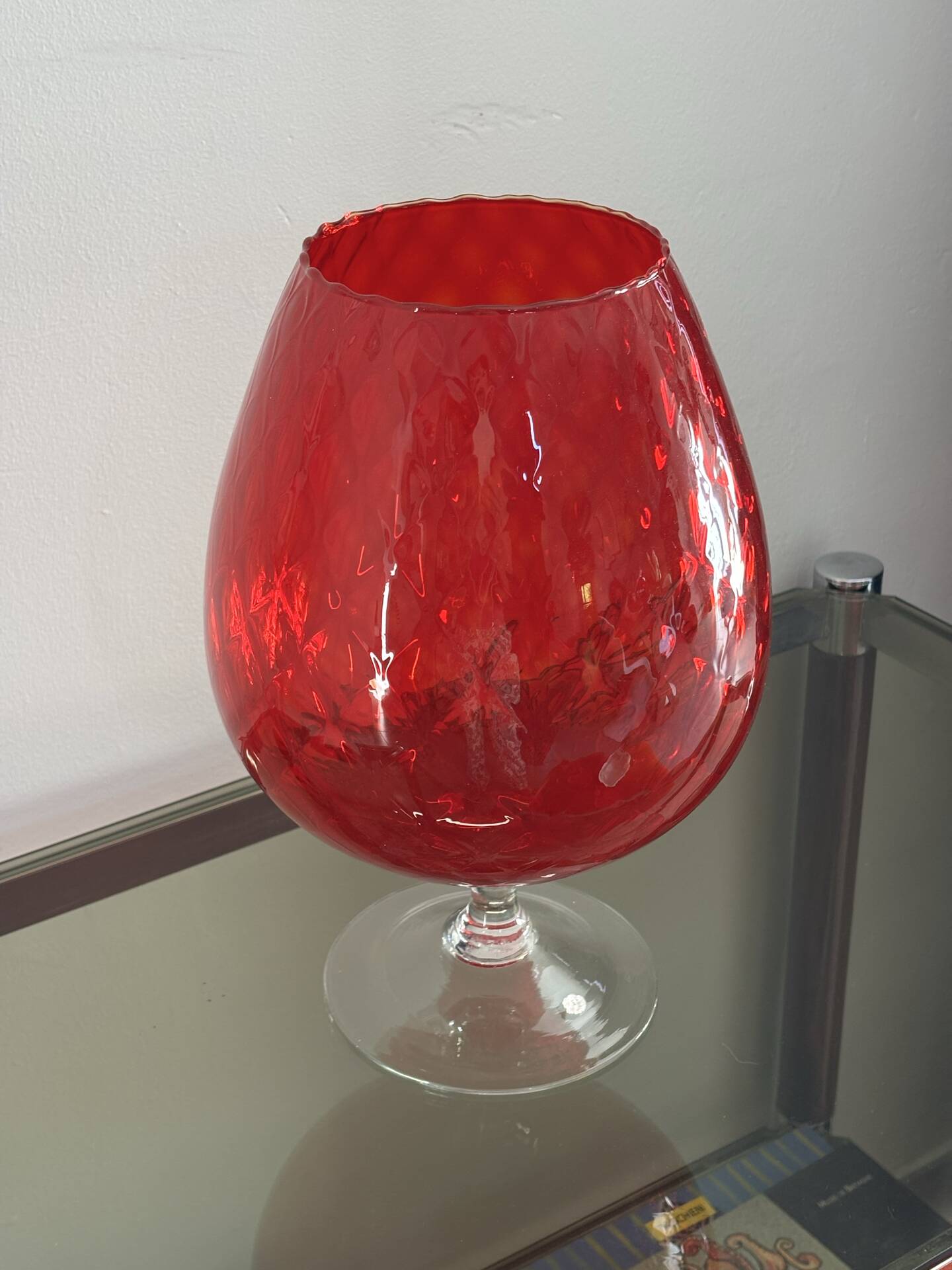 Empoli glass vase