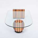 Table basse italienne des années 1970 par Massimo et Lella Vignelli pour Casigliani