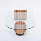 1970s italian coffee table by Massimo and Lella Vignelli for Casigliani