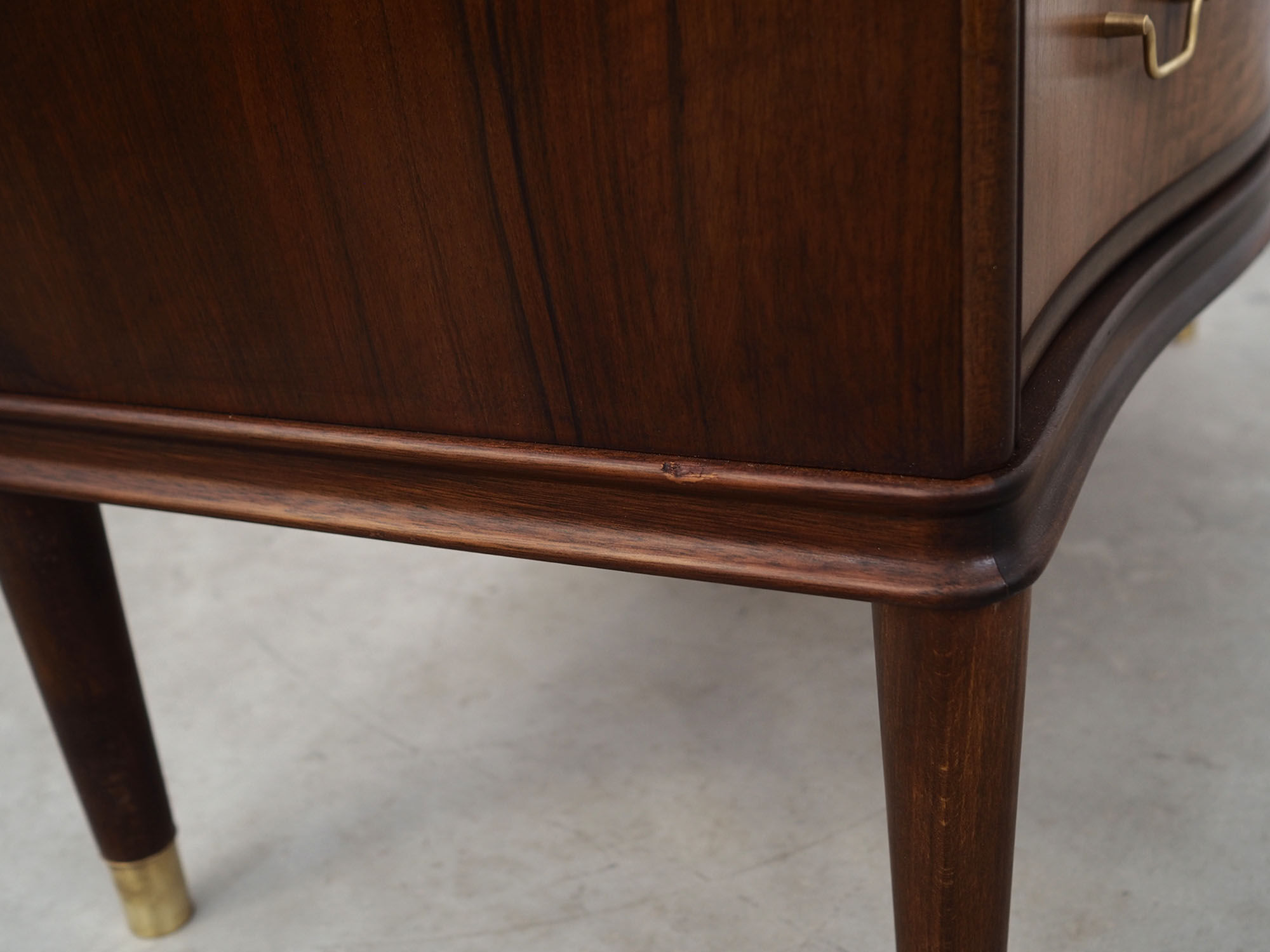 Walnut secretary, Danish design, 60's, production: Denmark