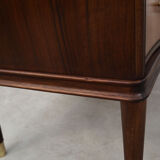 Walnut secretary, Danish design, 60's, production: Denmark