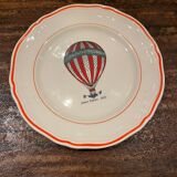hot air balloon plates