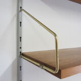 Scandinavian modular wall shelf