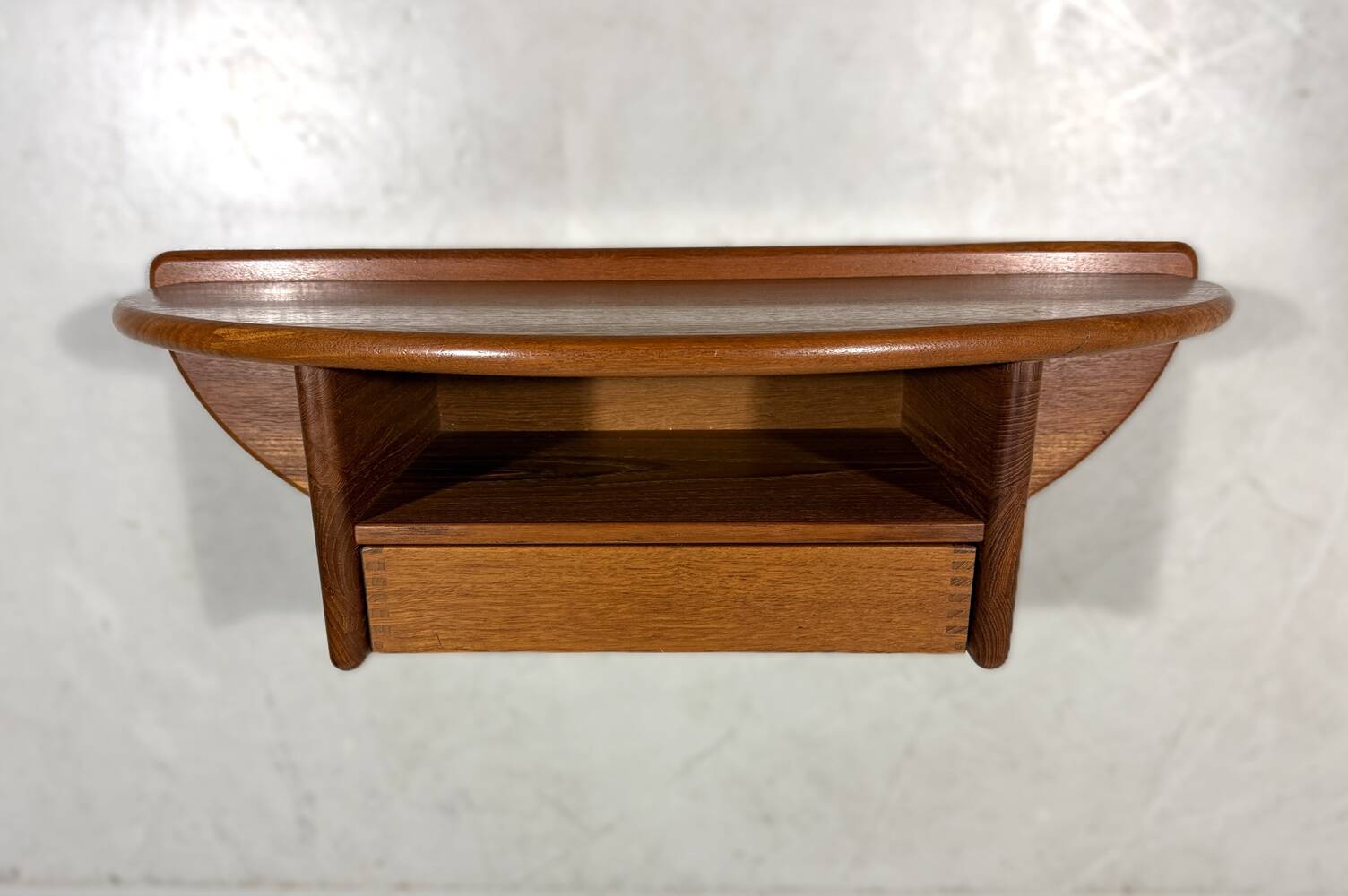 Kai Kristiansen teak wall console Vildbjerg Møbelfabrik Denmark 1960’s