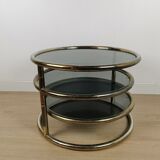 Swivel coffee table 70s