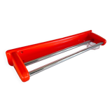 Orange towel rack by Syla from the 70s