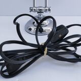 Vintage articulated chrome lamp