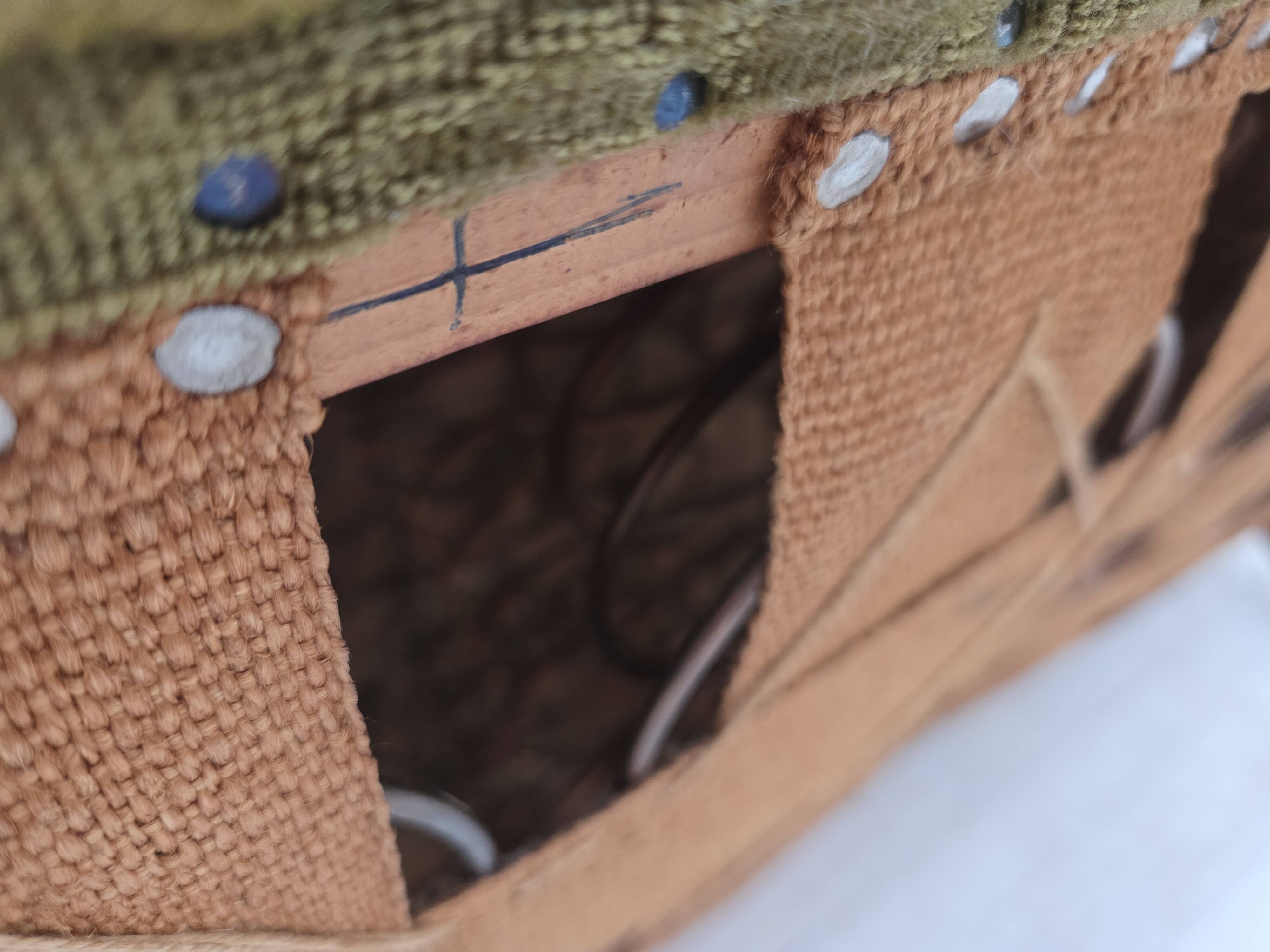 1960s, Danish 3-seater sofa, green furniture velour, ash wood legs.