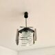 Suspension verre et chrome 1970