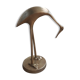 Vintage brass heron