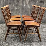 Set of 6 Baumann bistro chairs