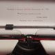 Olympia Traveller Typewriter luxury White as New