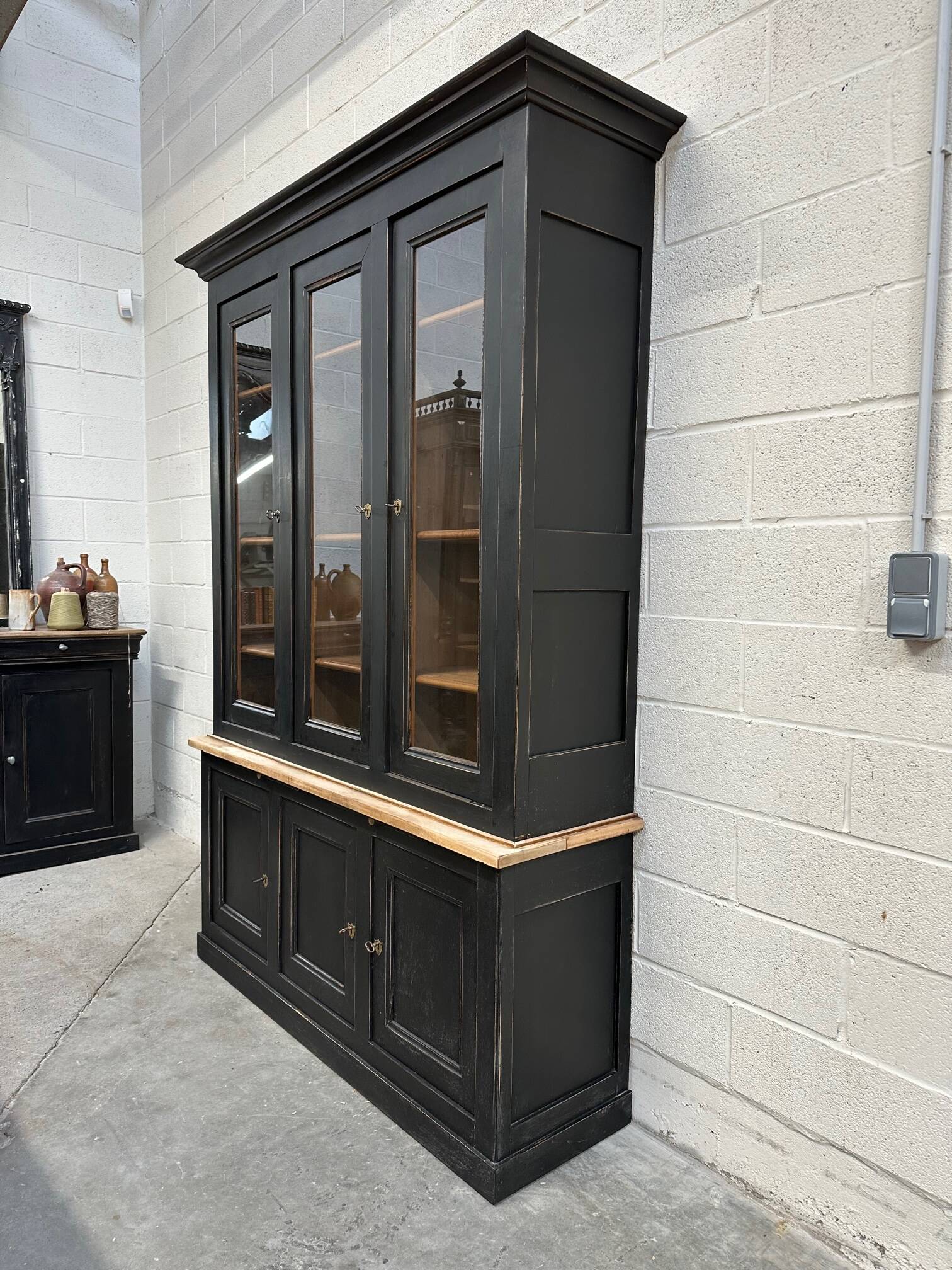 Large patinated store furniture