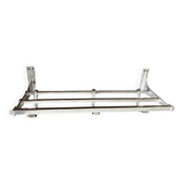 Wall-mounted coat rack aluminium — Industrial railway style — Vintage