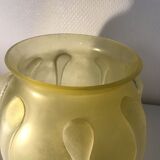 Vase Murano Scavo Coroso Seguso Glassware circa 1950