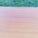 Vintage golden mahogany chest of drawers 3 drawers conical feet from the 60s
