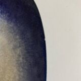 Ceramic shell-shaped bowl by Pol Chambost, signed, 1960.